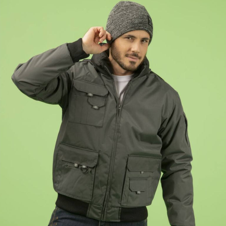 BLOUSON CHAUD DE TRAVAIL HOMME TORNADO NOIR